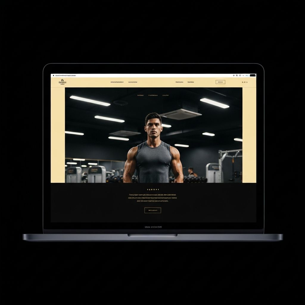 Gym Website Design